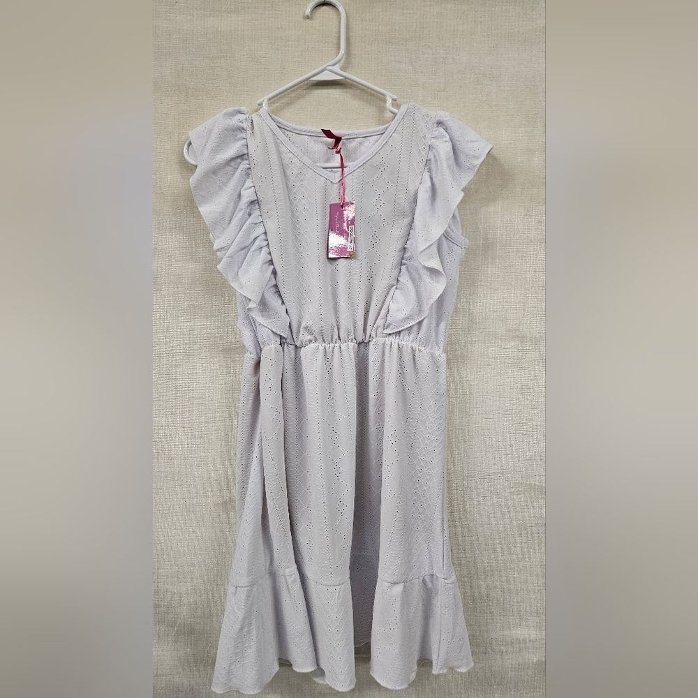 White Eyelet Dress